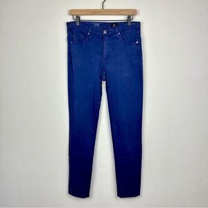 AG Adriano Goldschmied Blue The Prima Mid Rise Cigarette Pant, 29